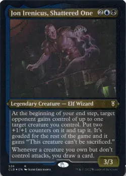 Jon Irenicus, Shattered One (Foil Etched) - CLB - Magic MTG NM - Image 1