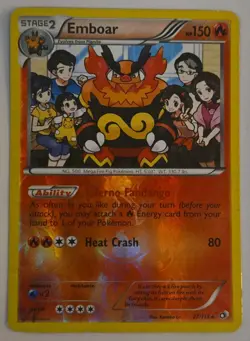 Emboar 27/113 Legendary Treasures Reverse Holo Pokemon TCG MP - Image 1