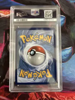 Pokemon TCG Radiant Blastoise Holo Card 018/078 Pokemon Go PSA 9 Mint - Image 2