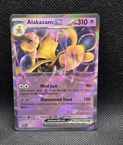 Pokemon TCG Alakazam ex Promo 050 Holo no star layer error - Image 1