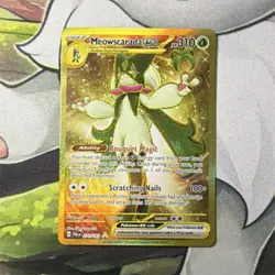 Pokemon Meowscarada ex 271/193 Sv02 Paldea Evolved Holo Hyper Rare Full Art - Image 1