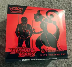Pokemon TCG S&V Destined Rivals Pokemon Center ETB Sealed - *Read Description* - Image 1