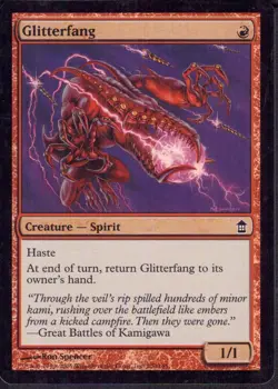 Glitterfang FOIL - Saviors of Kamigawa - MTG Magic - LP - Image 1