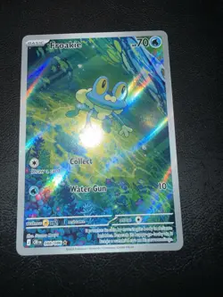 Froakie Chaos Rising Illustration Rare IR 088/086 Near Mint NM SHIPS FAST - ENG - Image 1