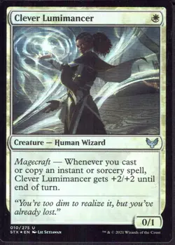 Clever Lumimancer (Foil) Strixhaven - Magic MTG NM - Image 1