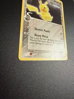 Pokemon Pikachu TCG Delta Species 13/17 Pop Series 5 HP Non Holo - Image 2