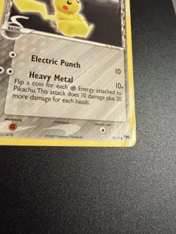 Pokemon Pikachu TCG Delta Species 13/17 Pop Series 5 HP Non Holo - Image 3