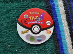 VTG Pokemon Tazo Scyther 2000 Nintendo Lays Cheetos Pogs - Image 2