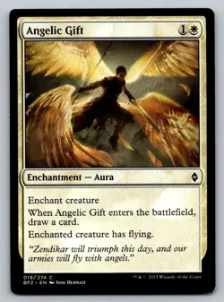 Angelic Gift Battle for Zendikar Regular - Image 1