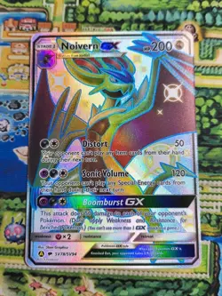 Noivern GX SV78/SV94 Shiny GX Rare Hidden Fates Shiny Vault Pokemon Near Mint - Image 1