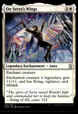 2018 MTG On Serra's Wings Dominaria Uncommon #28 - Image 1