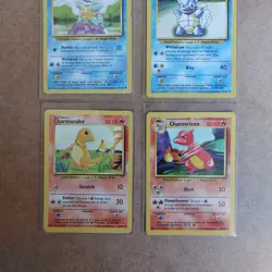Bulbasaur Ivysaur Squirtle Wartortle Charmander Charmeleon Starter Pokemon Cards - Image 4