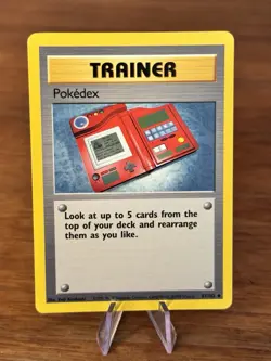 Pokedex 87/102 Base Set Pokemon TCG 1999 NM - Image 1