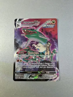 Pokemon Rayquaza VMAX TG20/TG30 Silver Tempest Secret Rare Pokemon Card NM+ - Image 1