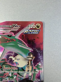 Pokemon Rayquaza VMAX TG20/TG30 Silver Tempest Secret Rare Pokemon Card NM+ - Image 3