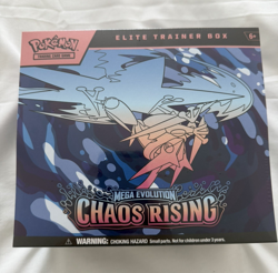 Pokemon TCG Chaos Rising Elite Trainer Box ETB - New & Sealed - Image 1