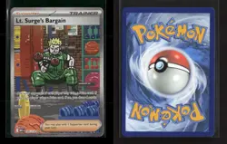 Lt. Surge's Bargain 185/132 Mega Evolution NM/M Pokemon - Image 3