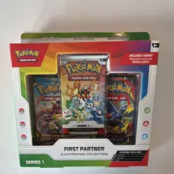 🔥Pokemon TCG First Partner Illustration Collection Series 1 Kit Promo Booster - Image 1
