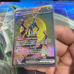 Pokemon TCG Iron Crown EX Scarlet & Violet Temporal Forces 206/162 SIR NM - Image 3