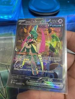 2023 Pokemon TCG iron Valiant EX Paradox Rift 249/182 NM SIR - Image 2