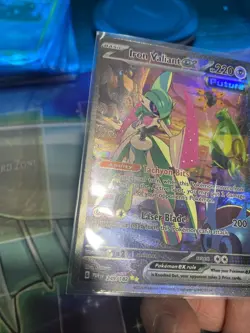 2023 Pokemon TCG iron Valiant EX Paradox Rift 249/182 NM SIR - Image 4