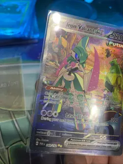 2023 Pokemon TCG iron Valiant EX Paradox Rift 249/182 NM SIR - Image 5
