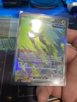 Pokemon TCG Iron Leaves EX Scarlet & Violet Temporal Forces 203/162 NM Condition - Image 5