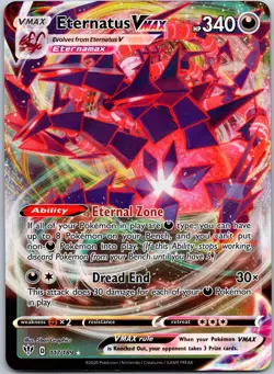Eternatus VMAX 117/189 Ultra Rare Darkness Ablaze Near Mint - Image 1