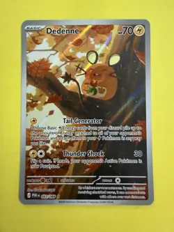 Pokemon ~ Dedenne #093/088 ~ Me03: Perfect Order ~ Illustration Rare - Image 1