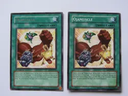 Ojamamuscle x 2 - yugioh DP2-EN021 1st edition light play - Image 1