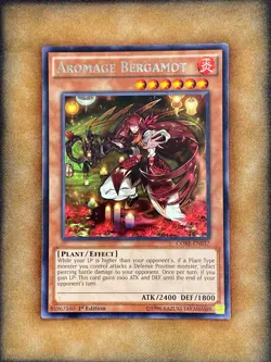 Yugioh Aromage Bergamot CORE-EN037 Rare 1st Ed NM - Image 1