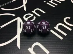 MTG Magic the Gathering Khans Of Tarkir Purple Spindown Dice X 1 - Image 1