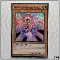 Prediction Princess Petalelf DRL2-EN031 Super Rare 1st Edition Yugioh - Image 1