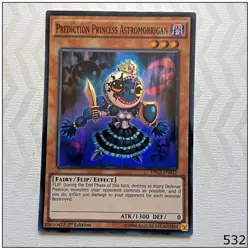 Prediction Princess Astromorrigan - DRL2-EN032 - Super Rare 1st Edition Yugioh - Image 1