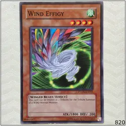 Wind Effigy - PTDN-EN041 - Common Unlimited Yugioh - Image 1