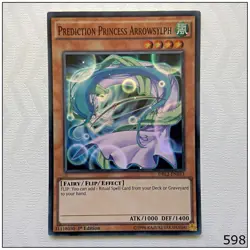 Prediction Princess Arrowsylph - DRL2-EN033 - Super Rare 1st Edition Yugioh - Image 1