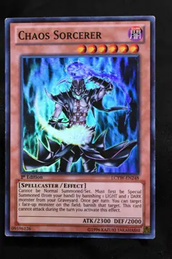 Chaos Sorcerer 1st Edition LCYW-EN248 LP Ultra Rare Holo Yugioh Card - Image 2