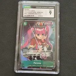 2025 ONE PIECE PERONA PROMO RARE OP09-034 CGC Mint 9 - Image 1