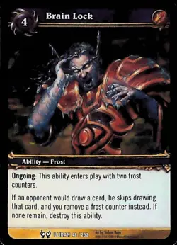 World of Warcraft TCG Brain Lock (Foil) - Hunt for Illidan 48/252 - Image 1