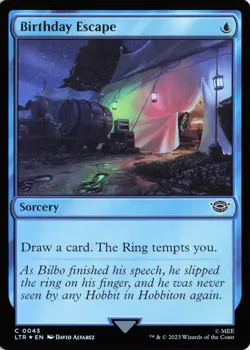 Birthday Escape, #43, LTR, Foil, C - NM - Image 1