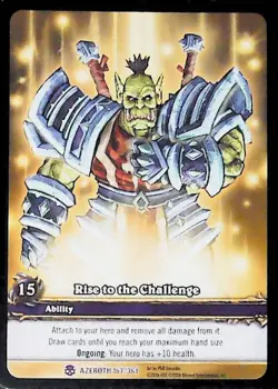 World of Warcraft TCG Rise To The Challenge (Extended Art) - Heroes of Azeroth 1 - Image 1