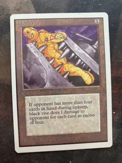 *** UNLIMITED Black Vise *** NM-Mint Gradable! - DUTY FREE - Magic MtG - Image 1