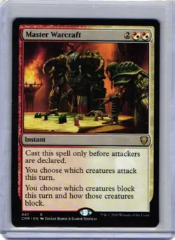 Master Warcraft - Commander Legends: #447, Magic: The Gathering Nm R237 - Image 1