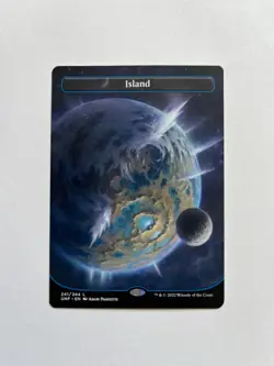 Island NM (241) (Borderless) Unfinity Regular MTG - Image 1