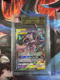 2019 Pokemon Mewtwo & Mew GX 71/236 Sm-Unified Minds Holo - BGS 9.5 - Image 1