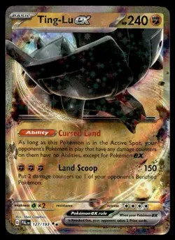 Pokemon TCG Paldea Evolved #127/193 Ting-Lu ex - Image 1