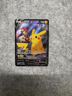 Pikachu V TH16/TG30 - Holo Full Art - Pokemon Lost Origin Trainer Gallery - NM - Image 1