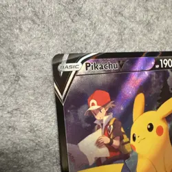 Pikachu V TH16/TG30 - Holo Full Art - Pokemon Lost Origin Trainer Gallery - NM - Image 3
