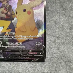 Pikachu V TH16/TG30 - Holo Full Art - Pokemon Lost Origin Trainer Gallery - NM - Image 5