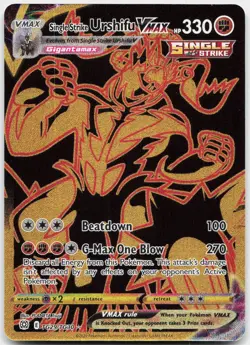Single Strike Urshifu VMAX TG29/TG30 Brilliant Stars Trainer Gallery Pokemon NM - Image 1